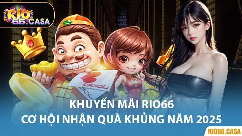 Khuyến Mãi Rio66 - Cơ Hội Nhận Quà Khủng Năm 2025