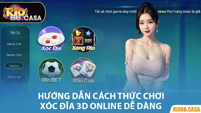 Hướng Dẫn Cách Thức Chơi Xóc Đĩa 3D Online Dễ Dàng