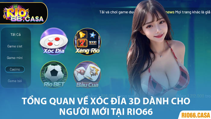 Tổng Quan Về Xóc Đĩa 3D Dành Cho Người Mới Tại Rio66